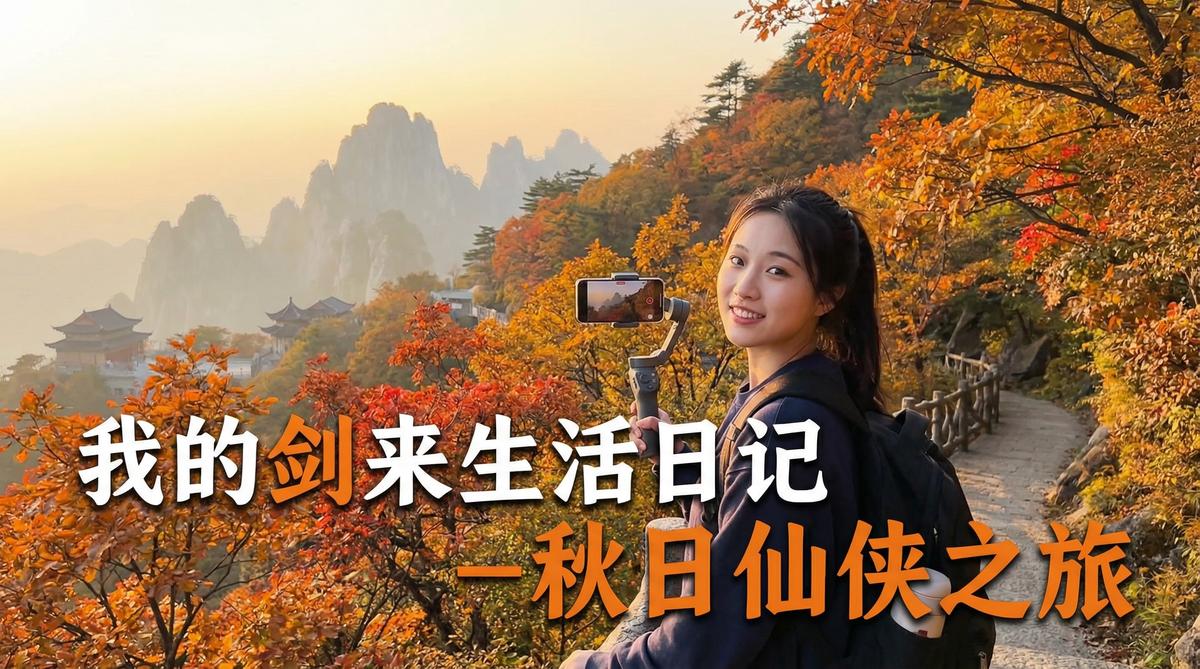 老司机生活视频 - 老司机户外生活视频：秋日山野Vlog | 手持稳定器视频教程